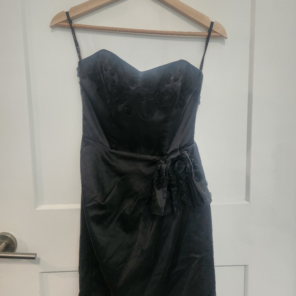 Betsy Johnson silk midi dress